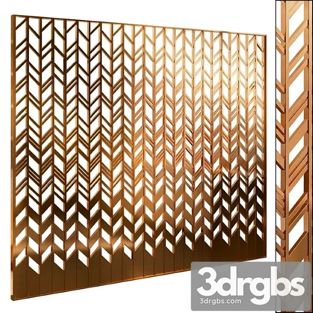 Dekorativnaia Peregorodka 68 1 3D Model Download