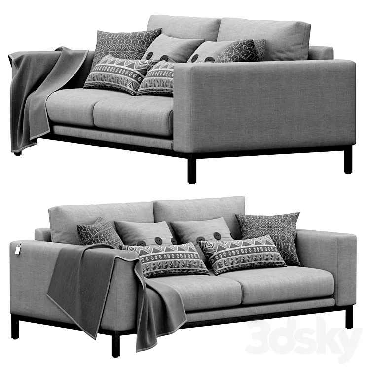 Delavega sofa A207 3D Model Free Download Delavega sofa A207 3D Model Free Download