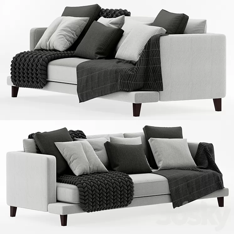 Delavega sofa a33 3D Model Delavega sofa a33 3D Model