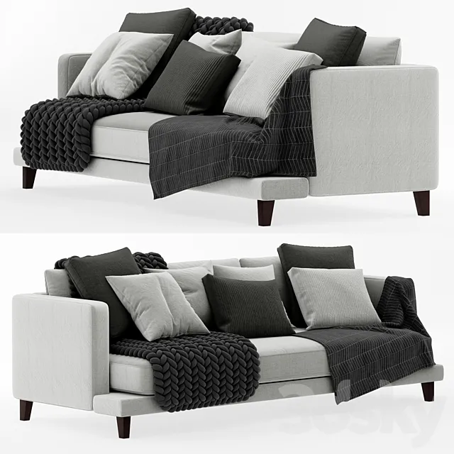 Delavega sofa a33 3D Model Delavega sofa a33 3D Model