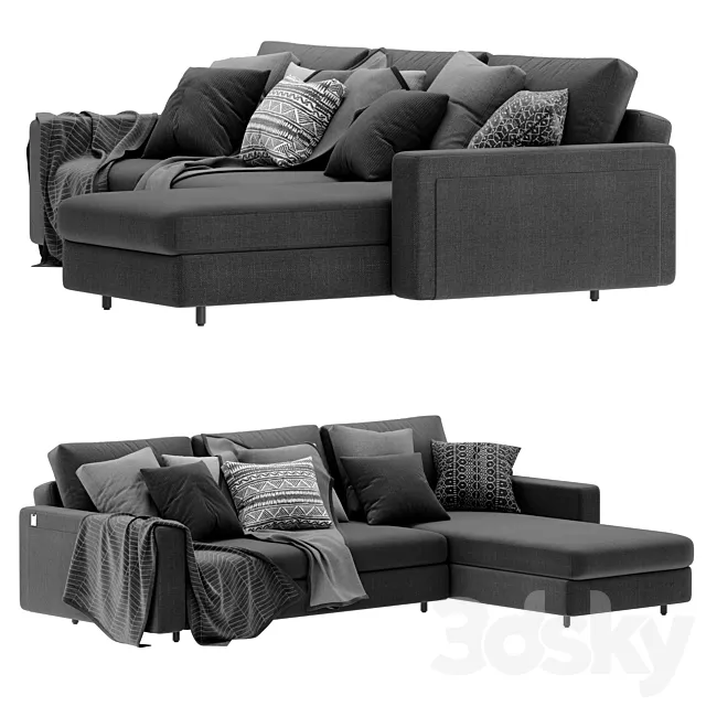 Delavega Sofa f101 3D Model Delavega Sofa f101 3D Model