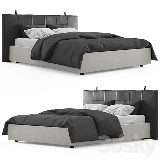 Delfi Bed 3DModel Delfi Bed 3DModel