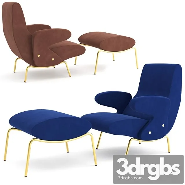 Delfino armchair by arflex