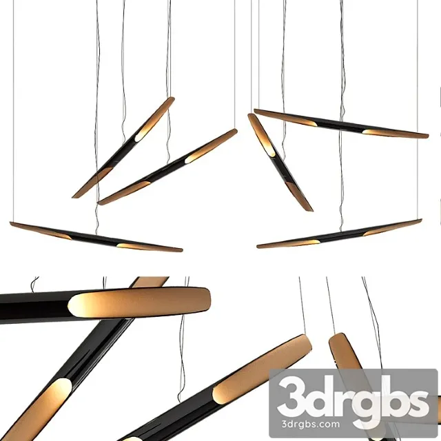 Delighfull unique pendant lamp 3D Model Download