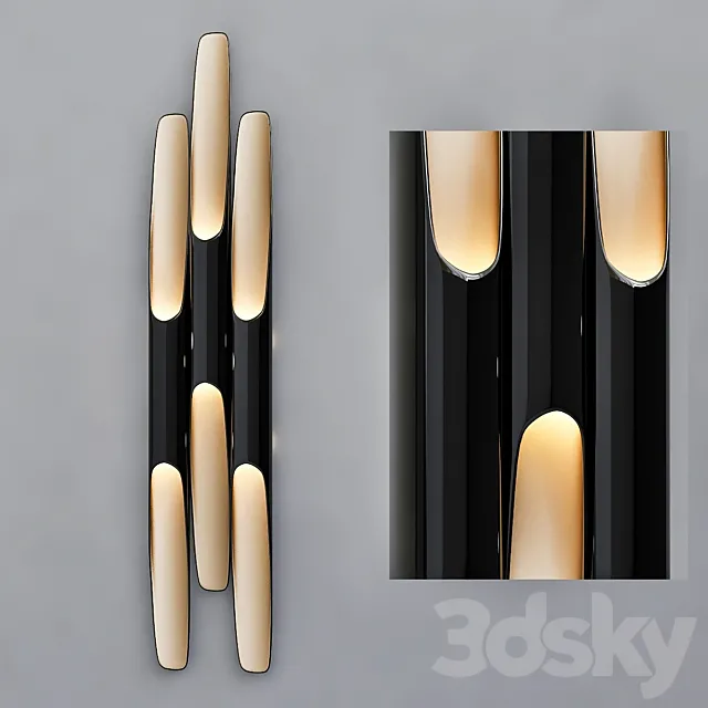 Delighfull Unique Sconce 3D Model