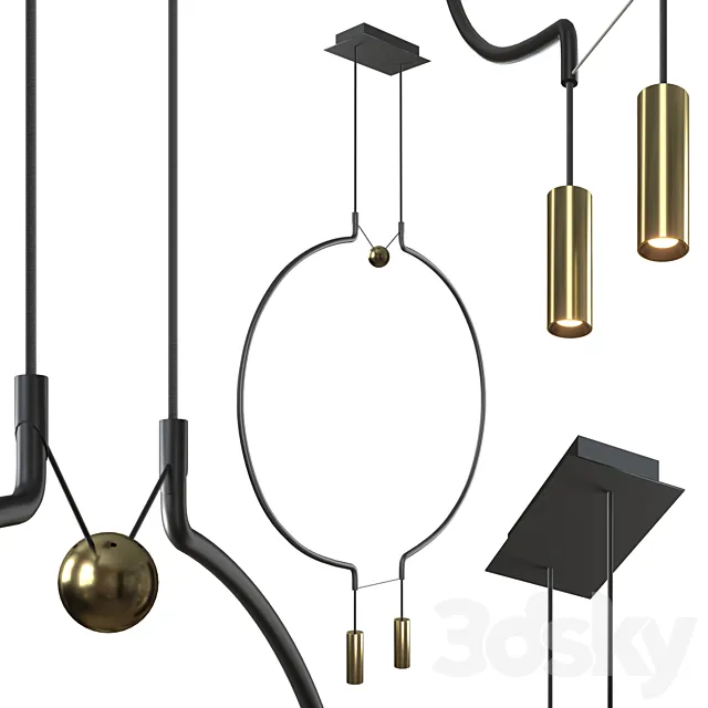 Delight Axo Light Liaison M2 3DModel