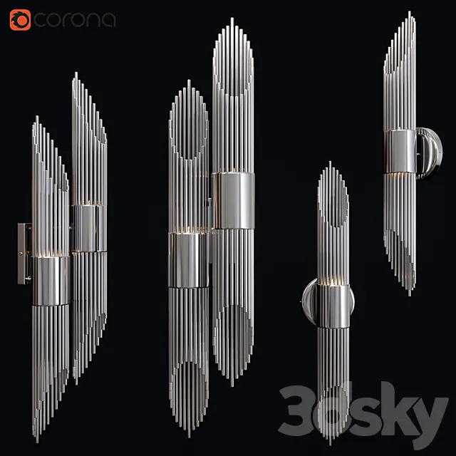 Delight Collection W68069-4 chrome 3DModel