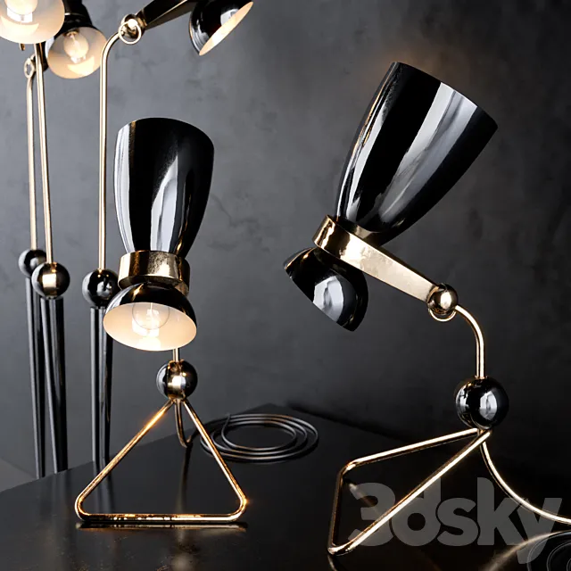 Delightfull Amy table lamp 3DModel Delightfull Amy table lamp 3DModel