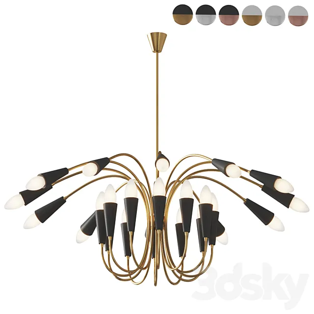 Delightfull – Aretha Pendant 3D Model Delightfull – Aretha Pendant 3D Model