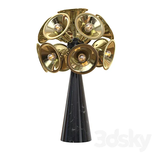 DelightFULL Botti Table Lamp 3D Model DelightFULL Botti Table Lamp 3D Model