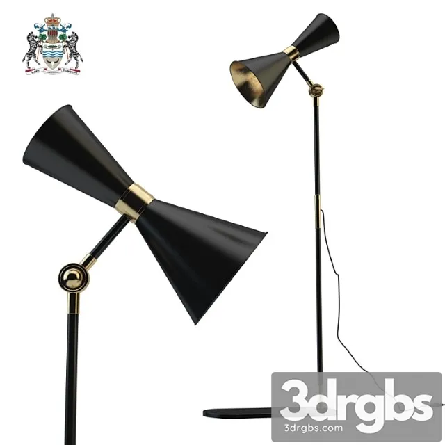 Delightfull cairo floor lamp 3D Model Download