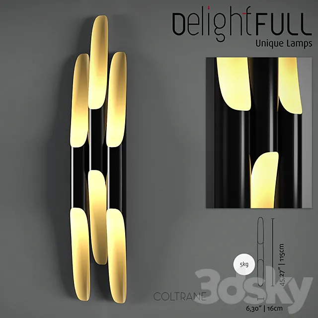 DelightFULL Coltrane 3DModel DelightFULL Coltrane 3DModel