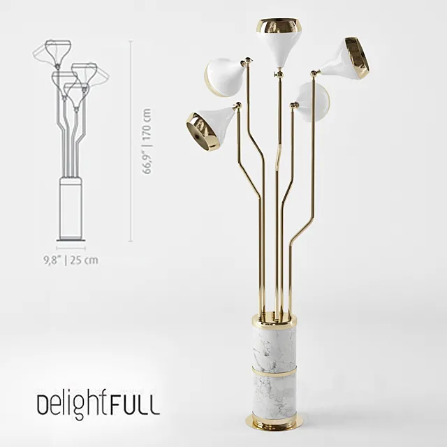 Delightfull. Hanna floor 3DModel Delightfull. Hanna floor 3DModel