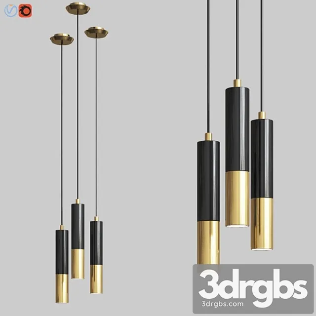 Delightfull ike pendant suspension 3D Model Download