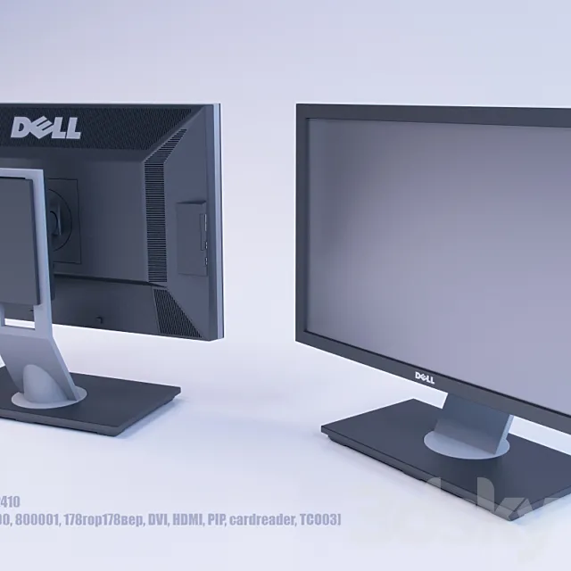 DELL U2410 3D Model