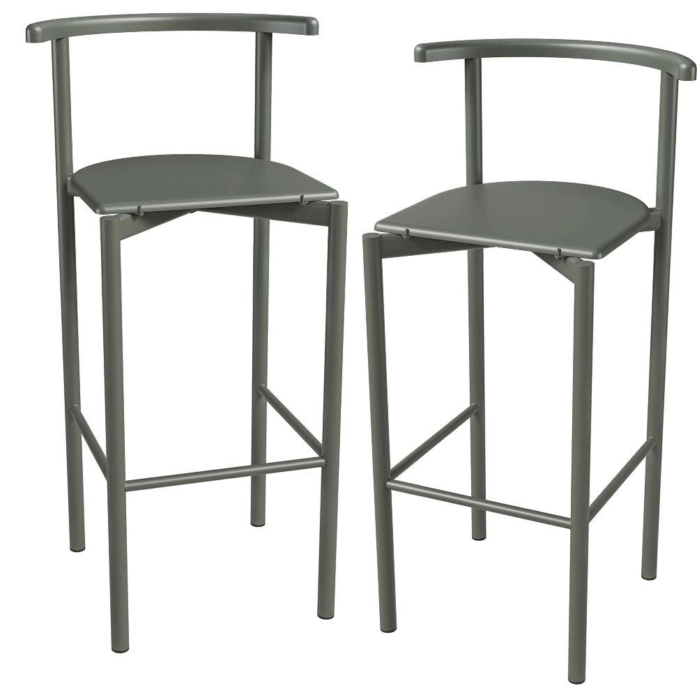 Delo – Bar chair Nra 3D Model Delo – Bar chair Nra 3D Model