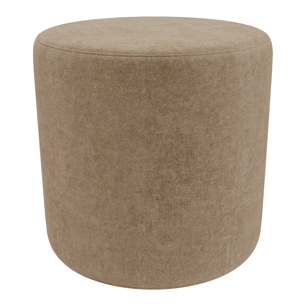 Delo – Round pouf D45 3D Model Delo – Round pouf D45 3D Model
