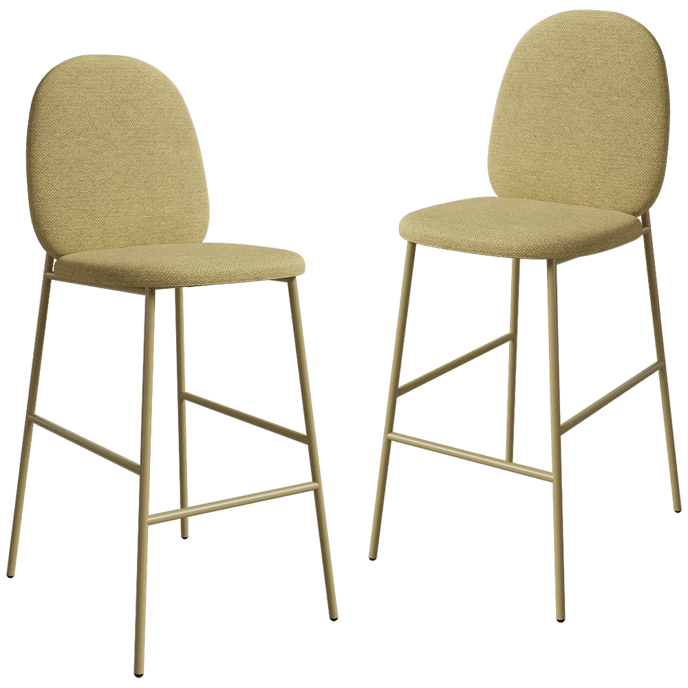 Delo – Semi-bar stool Sok 3D Model