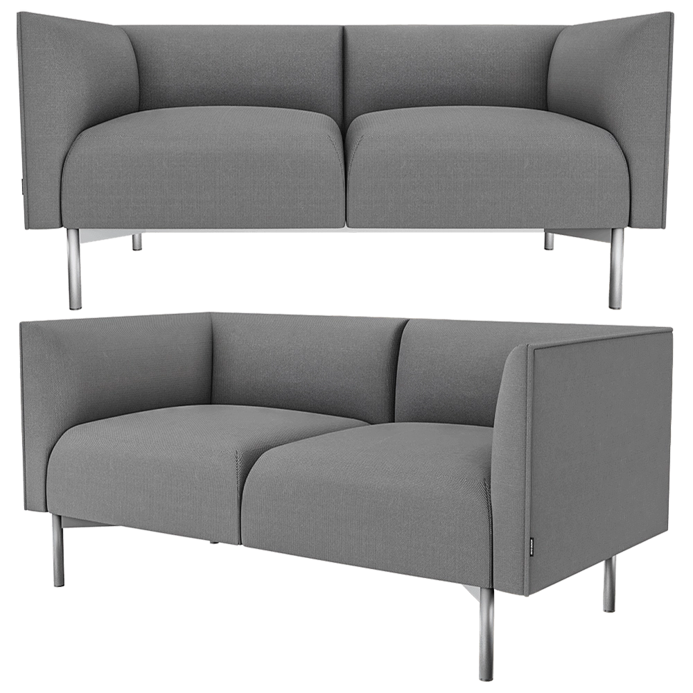 Delo – Sofa HOT two seater 3D Model