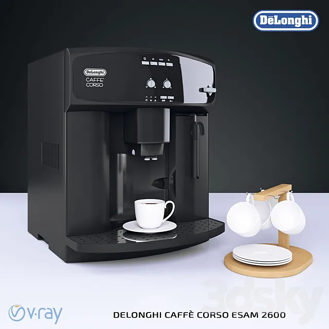 Delonghi CAFFÈ CORSO ESAM 2600 3D Model