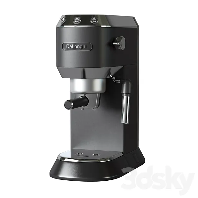DeLonghi EC 685 Dedica 3D Model DeLonghi EC 685 Dedica 3D Model