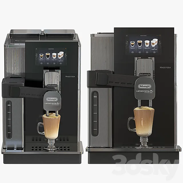 Delonghi Maestosa EPAM960.75.GLM 3DModel Delonghi Maestosa EPAM960.75.GLM 3DModel