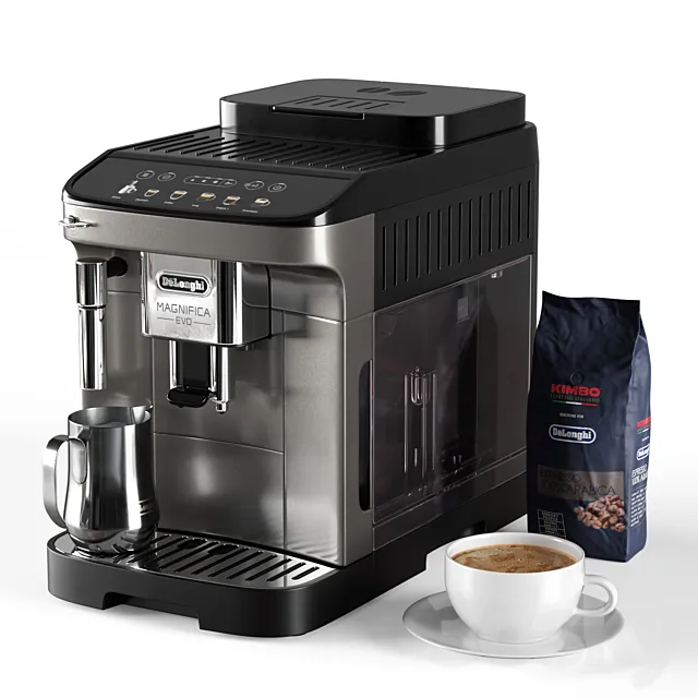De’Longhi Magnifica Evo ECAM290.42.TB ( FEB2942.TB ) 3DModel De’Longhi Magnifica Evo ECAM290.42.TB ( FEB2942.TB ) 3DModel