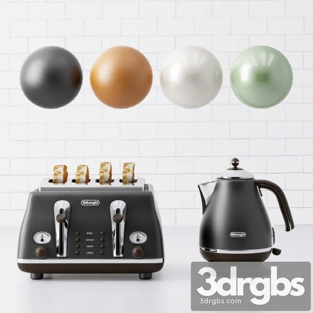Delonghi Vintage Icona Collection 3D Model Download