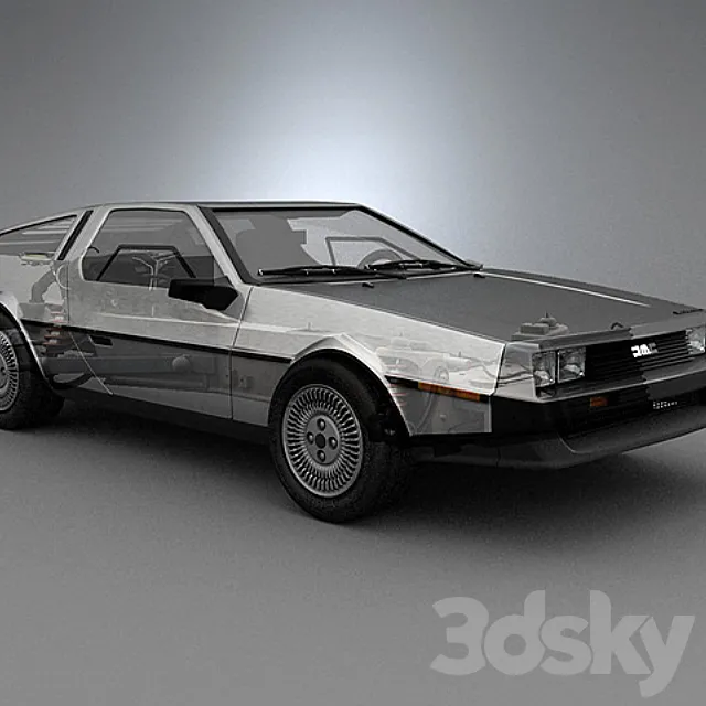 DeLorean 3DModel