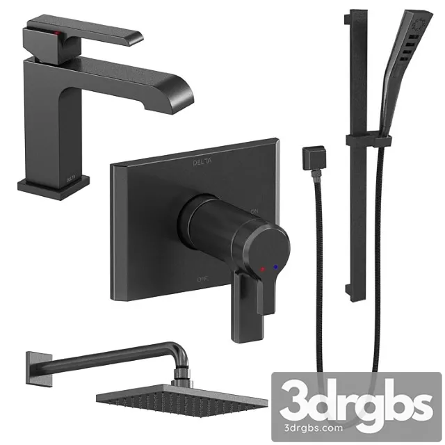 Delta Bath Fixtures 3D Model Download