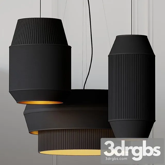 Delta iv-ii-iii pendant lights by rich brilliant willing 3D Model Download
