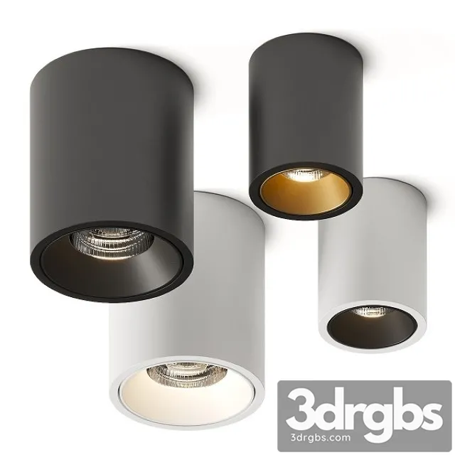 Delta Light Boxy R Spotlights 3D Model Download