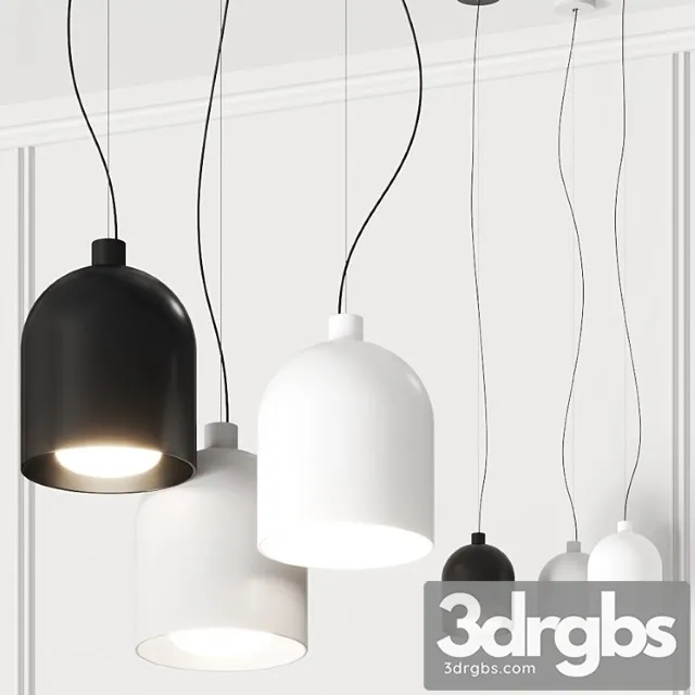 Delta light mantello pendant lamp 3D Model Download