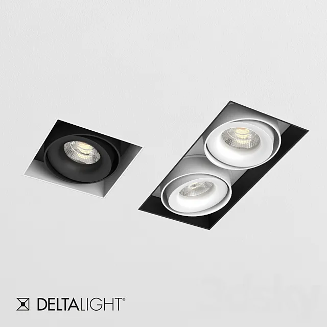 Delta Light MINIGRID IN TRIMLESS 3DModel