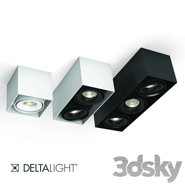 Delta Light MINIGRID ON 3DModel