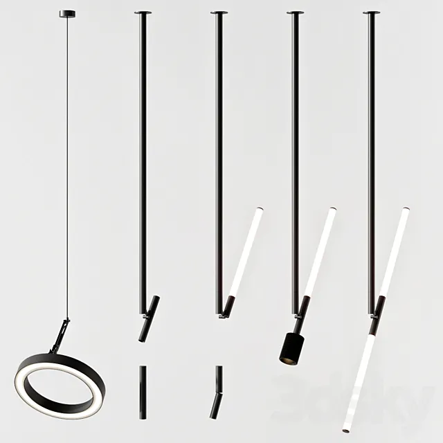 Delta Light Set 1 3D Model