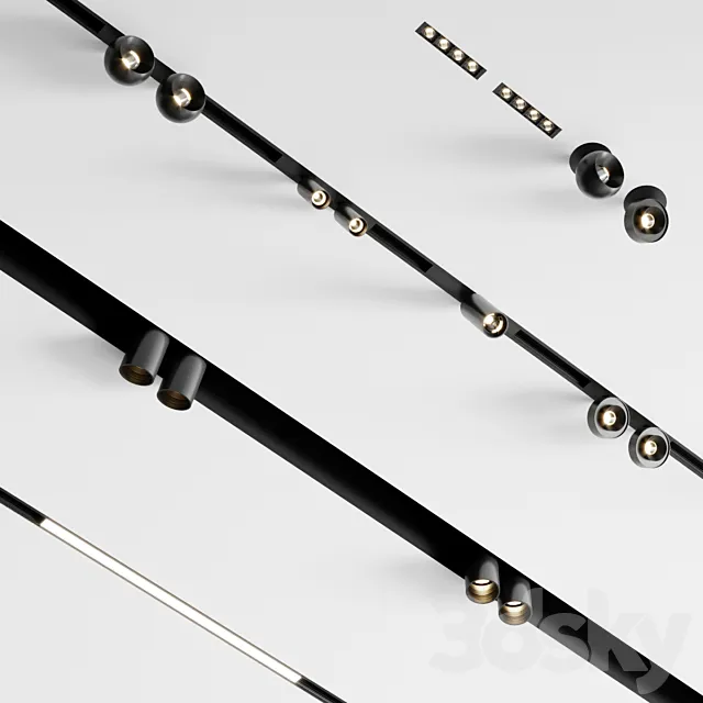 Delta Light Set 2 3D Model