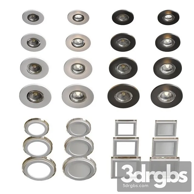 Delta Light Set 4 3D Model Download