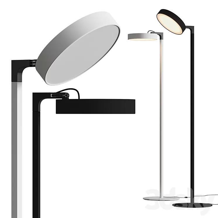 Delta Light Supernova Floor Lamp 3D Model