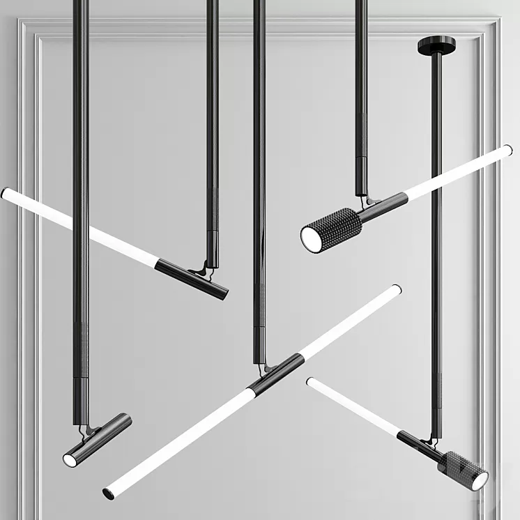 Delta Light XY180 Pendant 3D Model Delta Light XY180 Pendant 3D Model