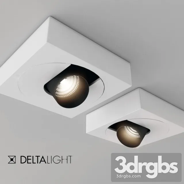 Deltali SPot Light 3D Model Download