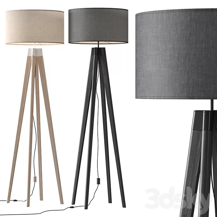 Dema Edgar Quadpod Floor Lamp 3D Model