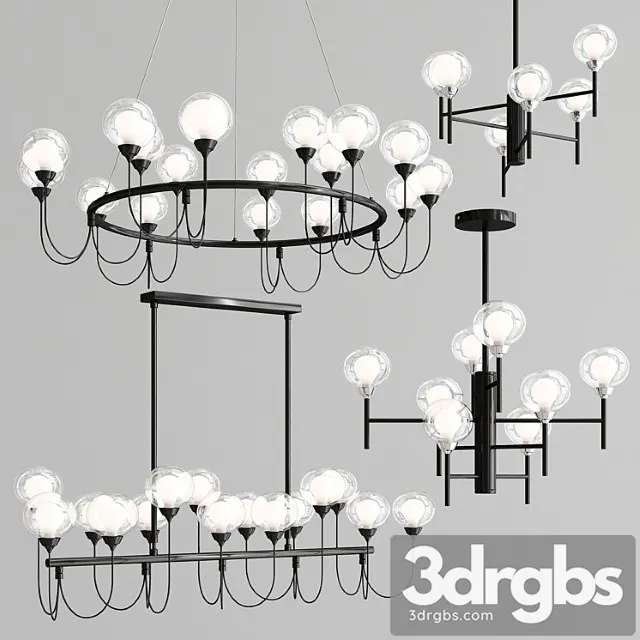 Demarkt chandelier bremen collection light 3D Model Download