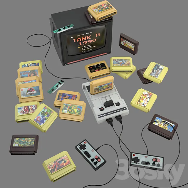 Dendy junior 3D Model