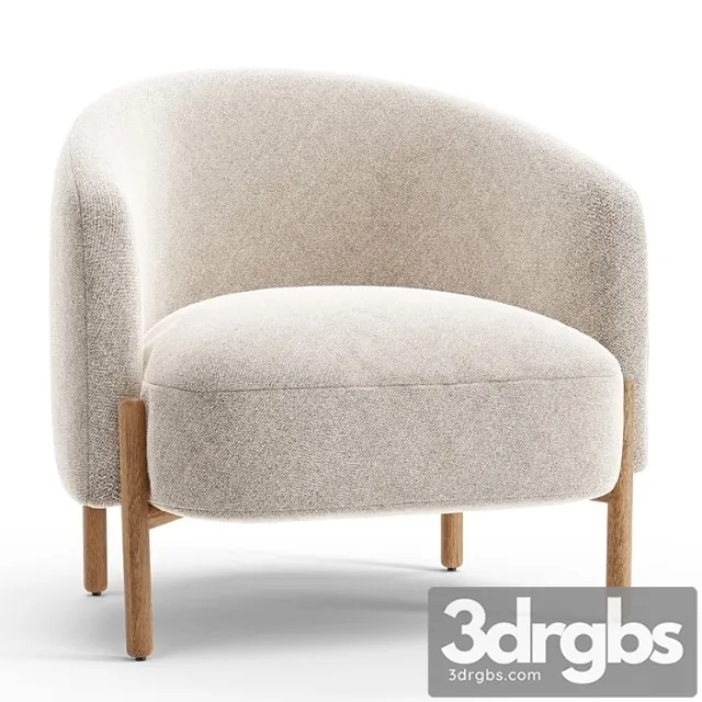 Denham Lounge Chair 3D Model Download Denham Lounge Chair 3D Model Download