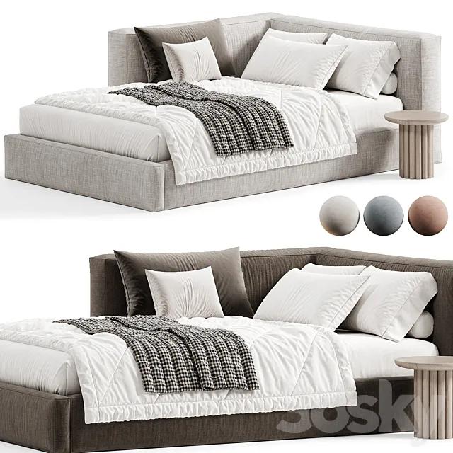 Denils Kids Bed 3D Model Denils Kids Bed 3D Model