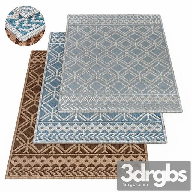 Denim Rug 3D Model Download