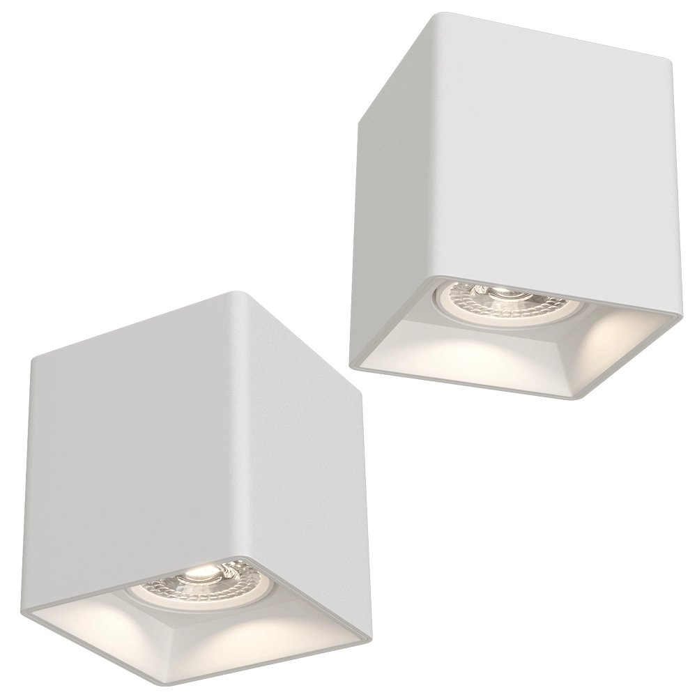 DENKIRS – Spot overhead lamp DK3030-WH 3D Model DENKIRS – Spot overhead lamp DK3030-WH 3D Model