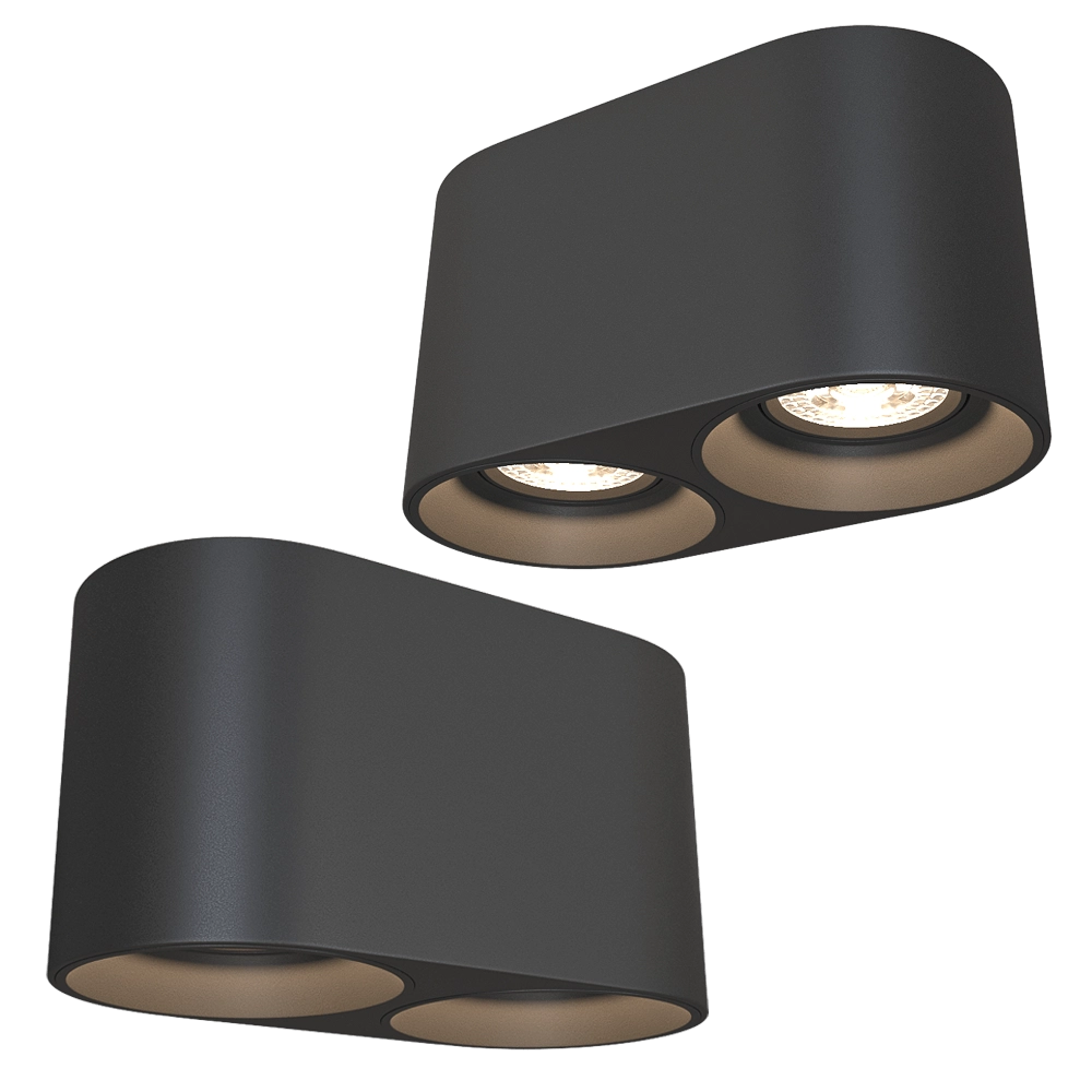 DENKIRS – Spot overhead lamp DK3036-BK 3D Model DENKIRS – Spot overhead lamp DK3036-BK 3D Model