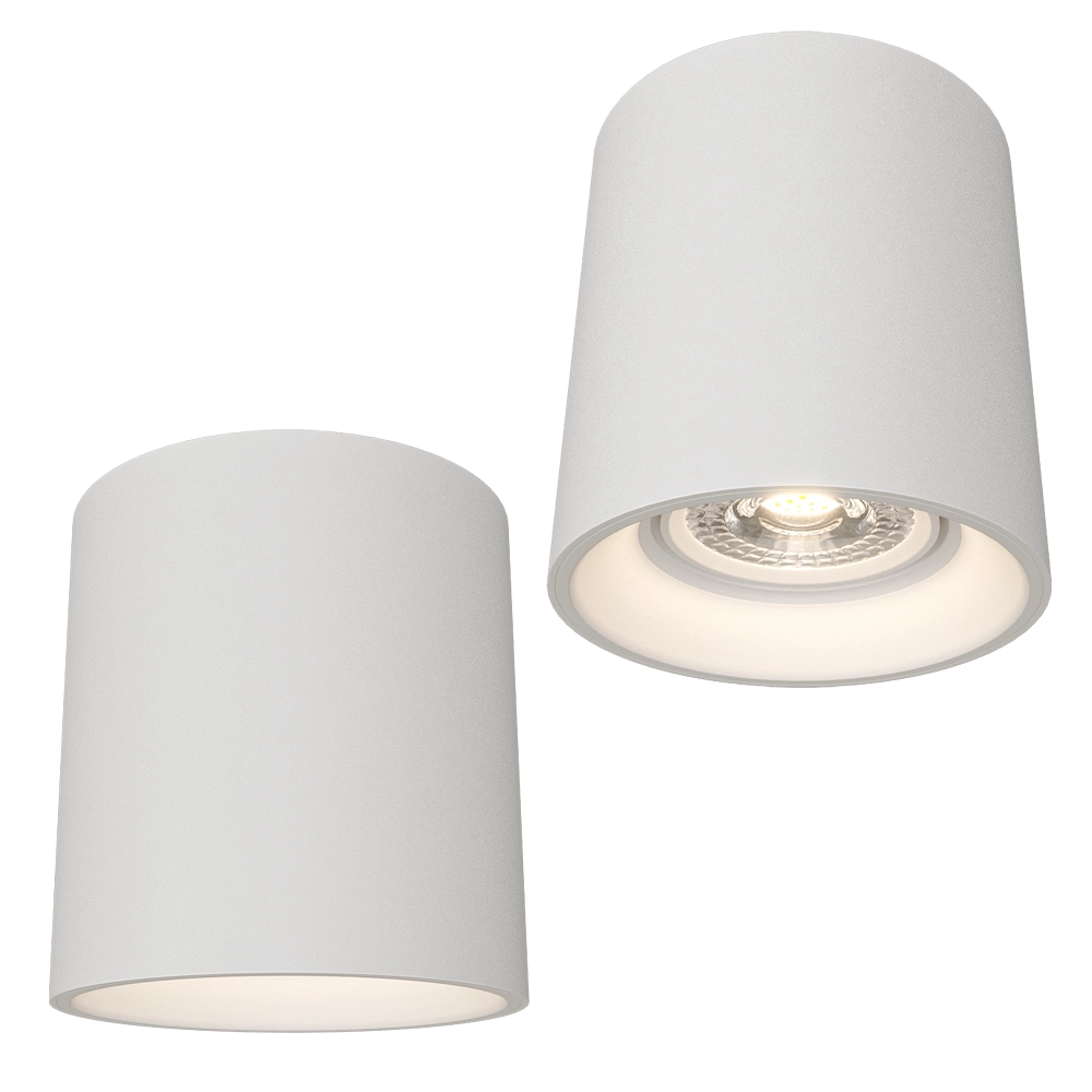 DENKIRS – Spot overhead lamp DK3040-WH 3D Model DENKIRS – Spot overhead lamp DK3040-WH 3D Model